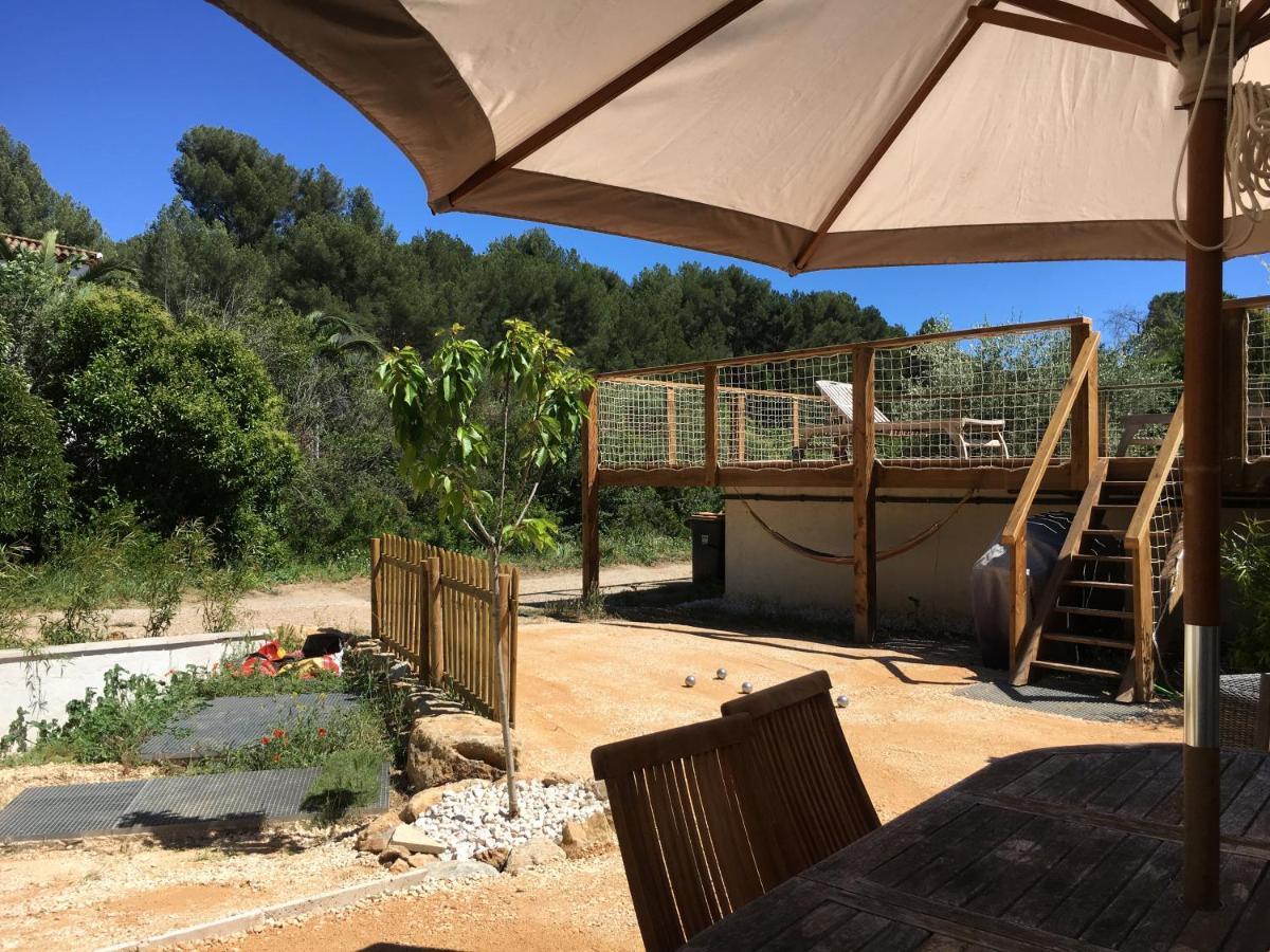 Rez-de-villa proche de la mer - Villa Temana Saint-Cyr-sur-Mer Esterno foto